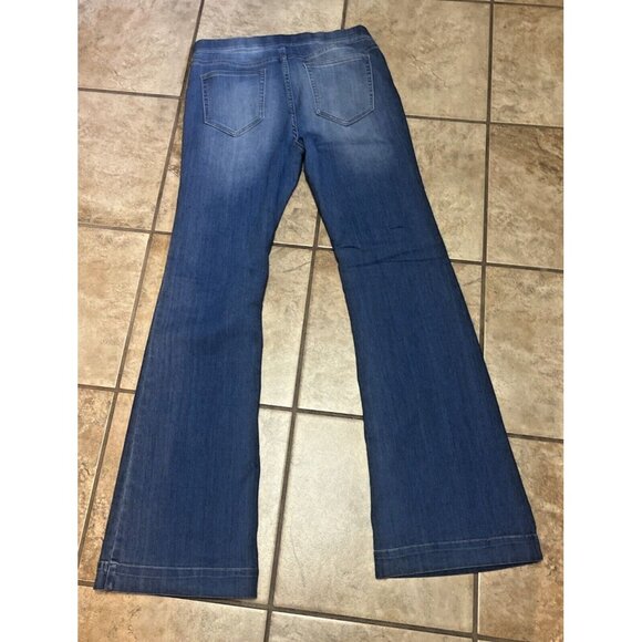 Cello Jeans Sz Large 31" Women's Bootcut Mid Rise Denim Stretch Jeans U12a - Picture 2 of 13